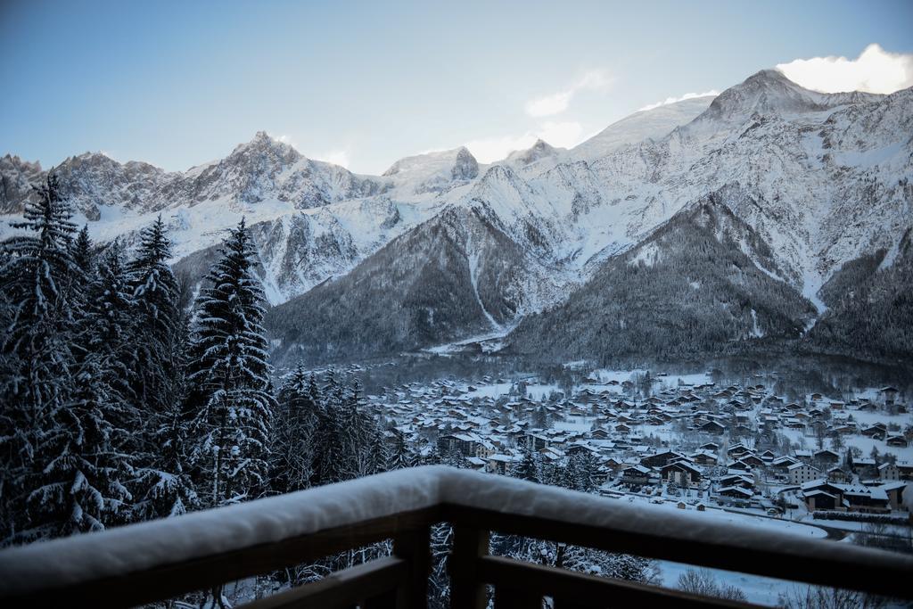 Les Campanules Hotel Les Houches Buitenkant foto